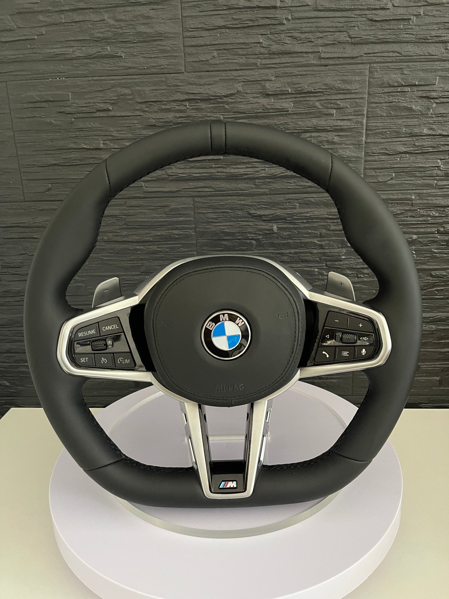 🏁 Volan Sport AT Performance – BMW Seria G – Piele naturală