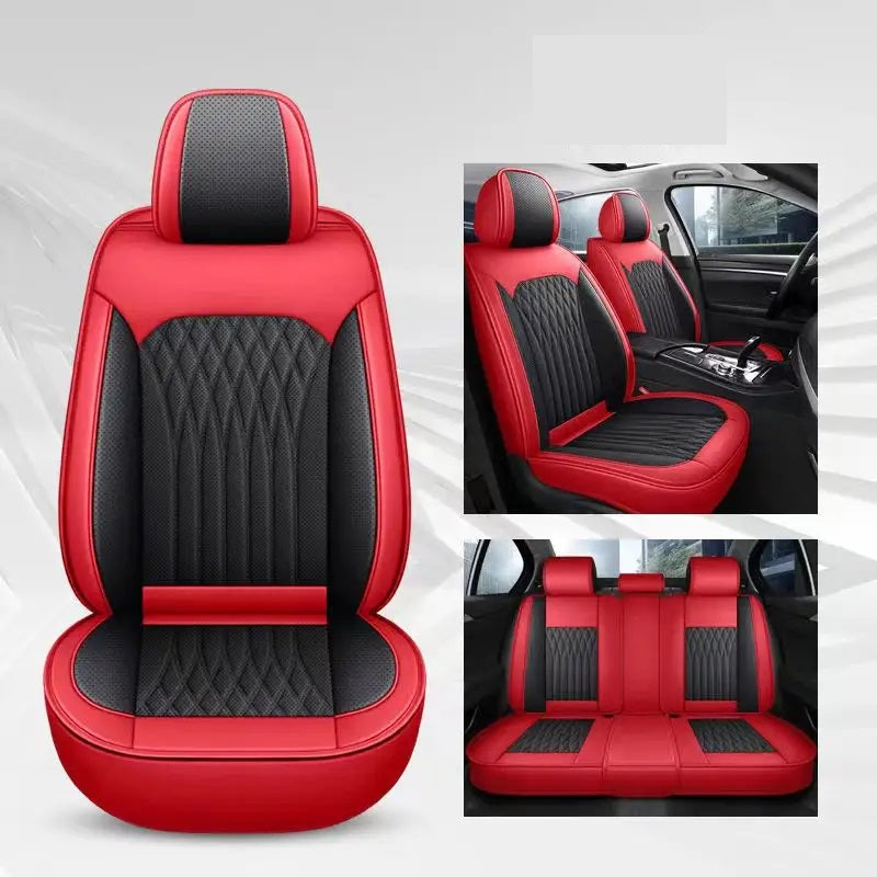 Huse auto Hyundai Exclusive ,Rosu + Negru