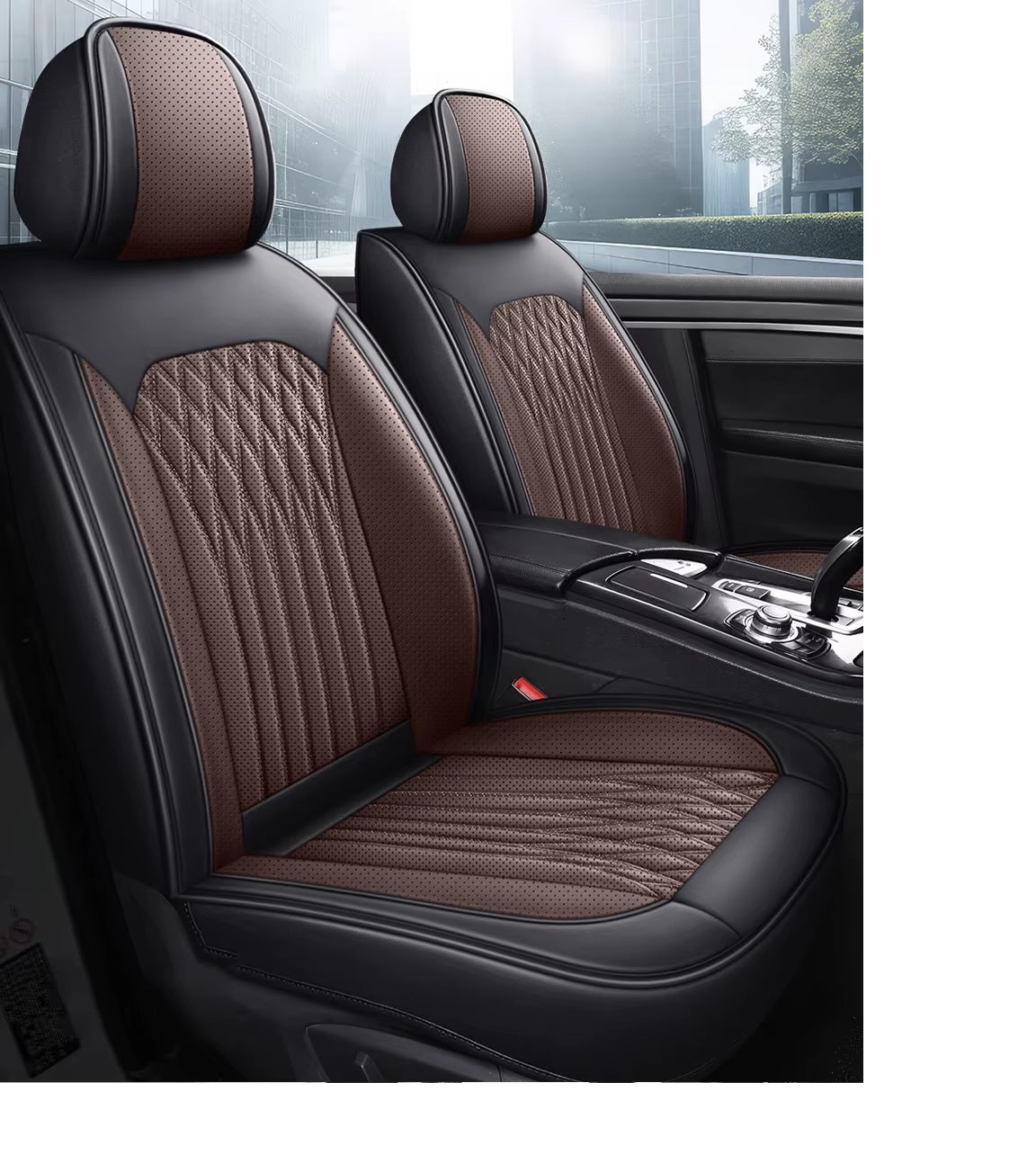 Huse auto Hyundai Exclusive , Maro + Negru