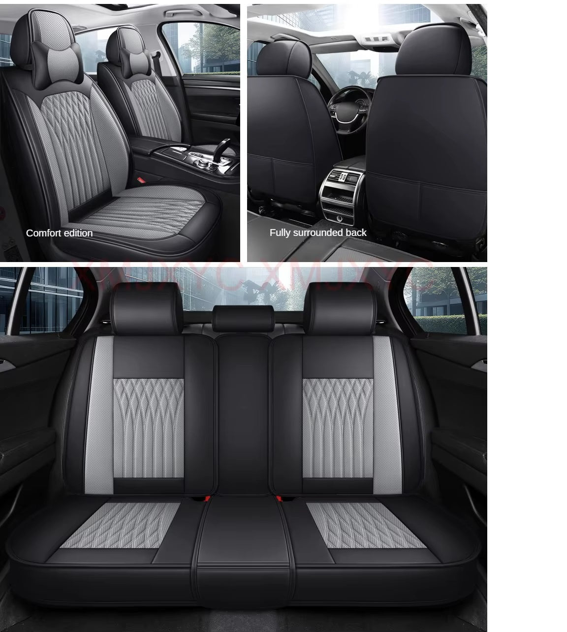Huse auto Audi Exclusive , Gri + Negru