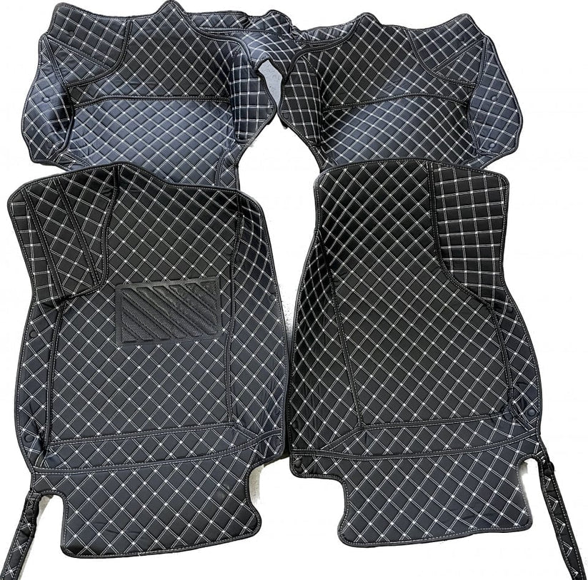Covorase auto Premium BMW X5 E70 negru + crem