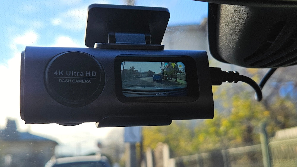Camera de bord FULL HD 4K,Vedere nocturna, G-Sensor,Camera video marsarier inclusa , CARD 32 GB INCLUS