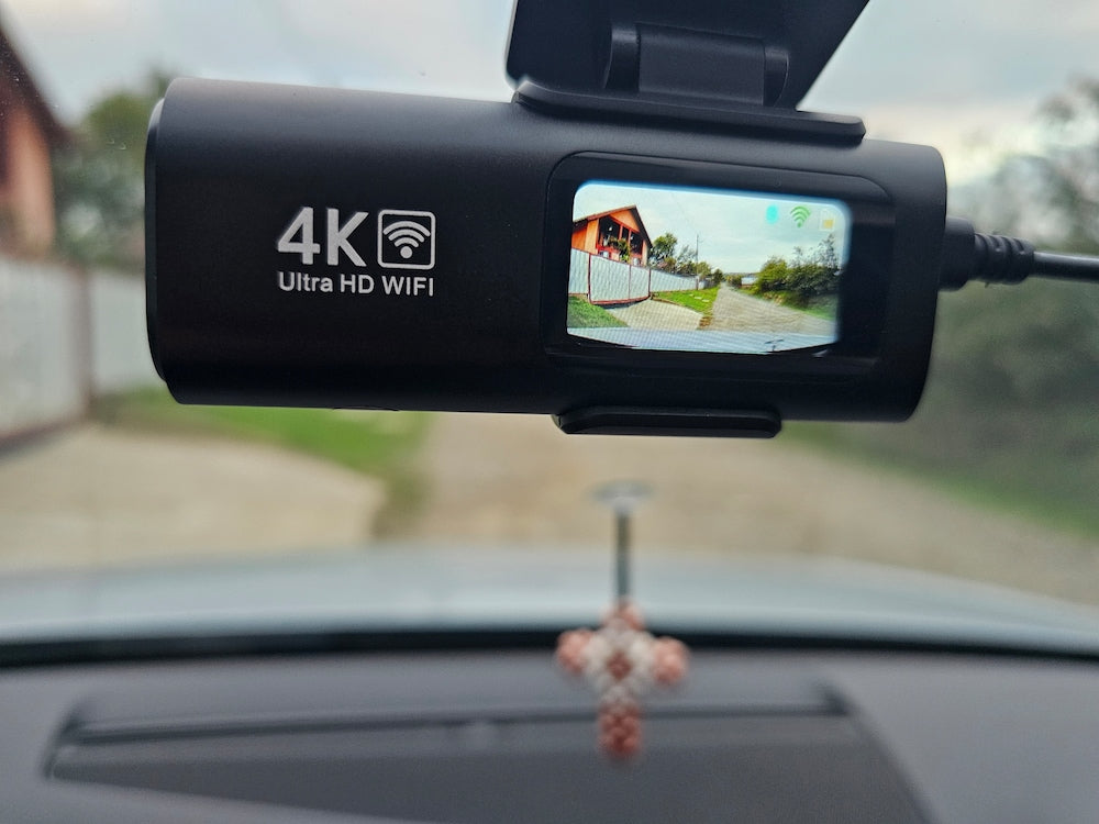 Camera de bord FULL HD 4K,Vedere nocturna, G-Sensor,Camera video marsarier inclusa , CARD 32 GB INCLUS