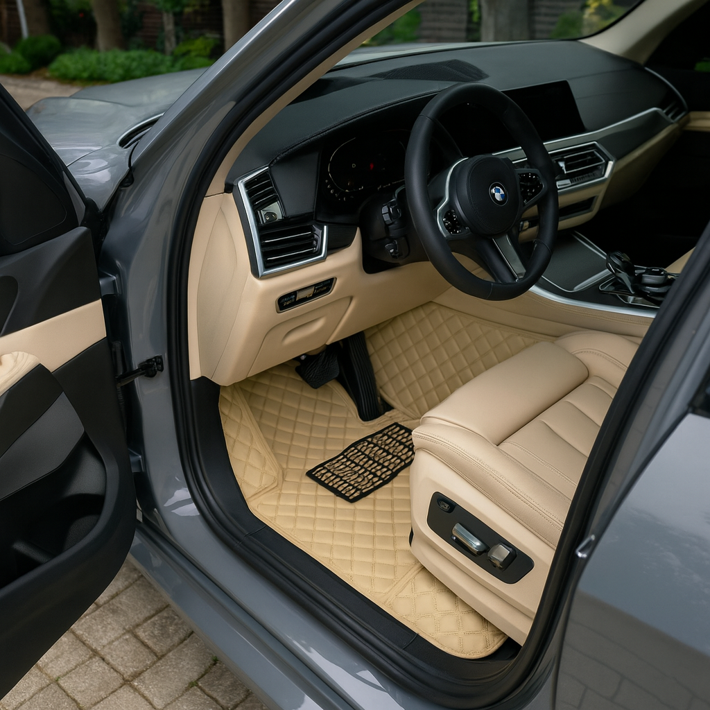 Covorase auto Premium BMW X6 2020 + bej