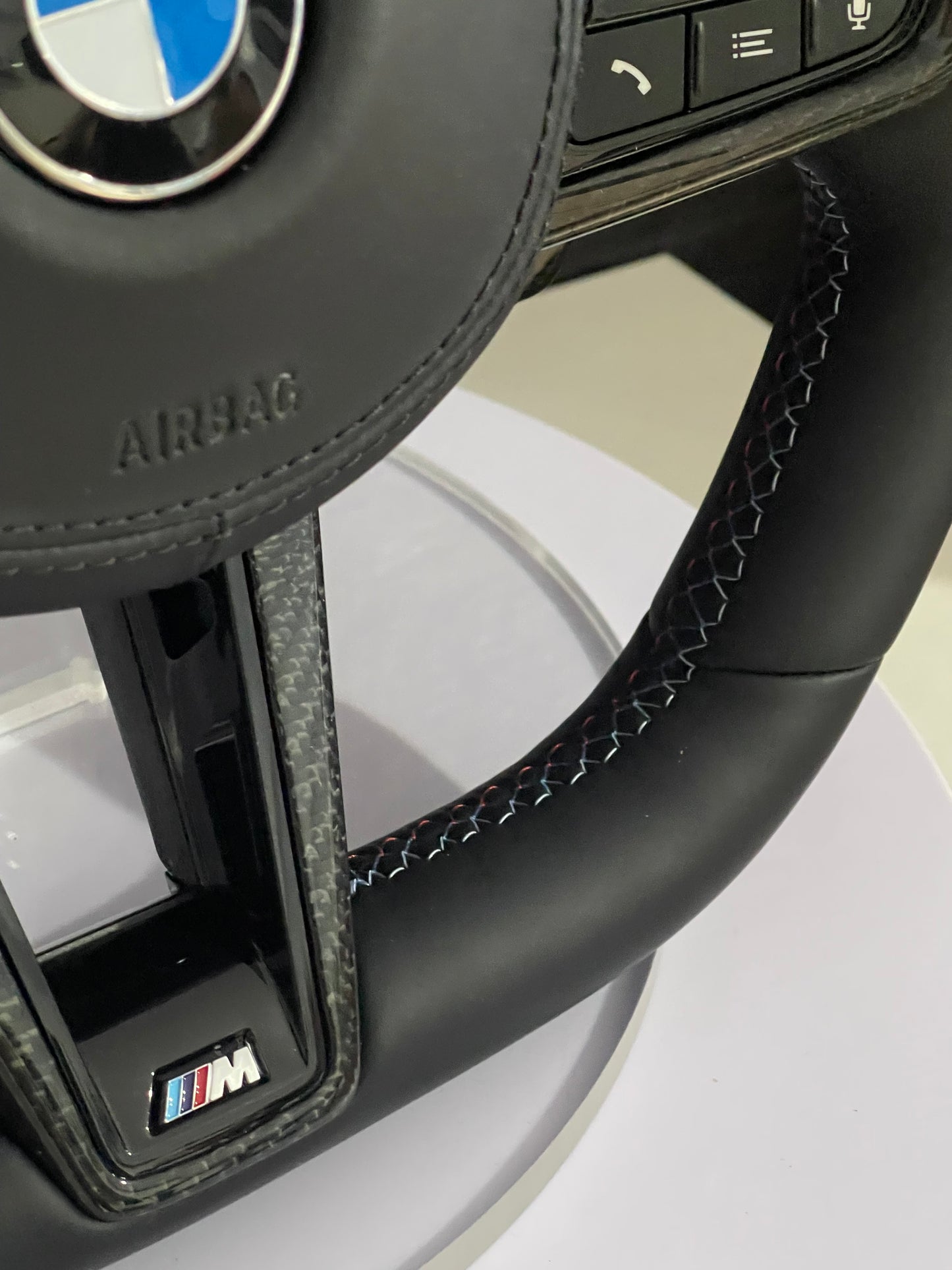 🏁 Volan Sport AT Performance – BMW Seria G – Piele naturală mată