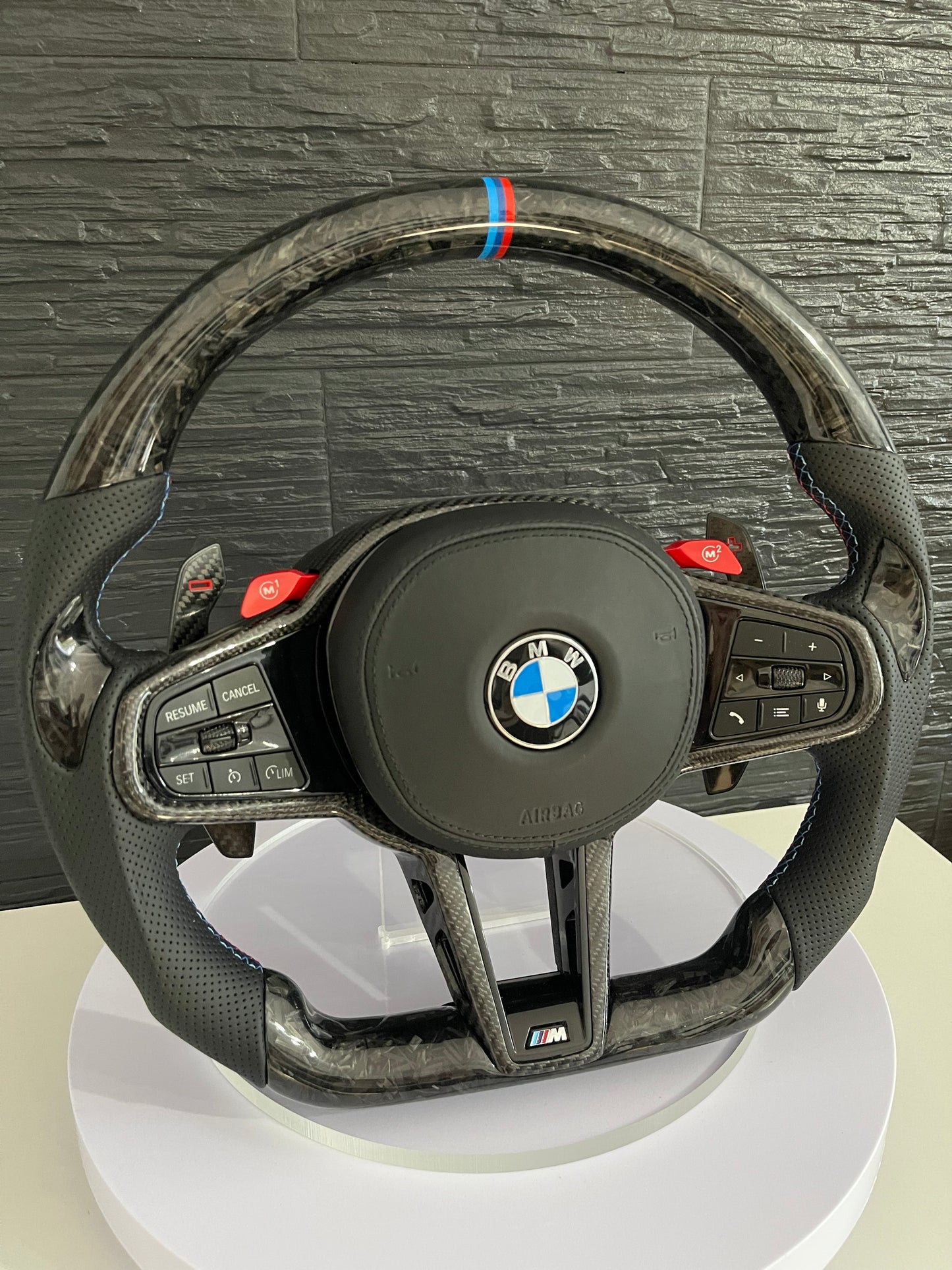 🏁 Volan Sport AT Performance – BMW Seria G – Carbon Forjat