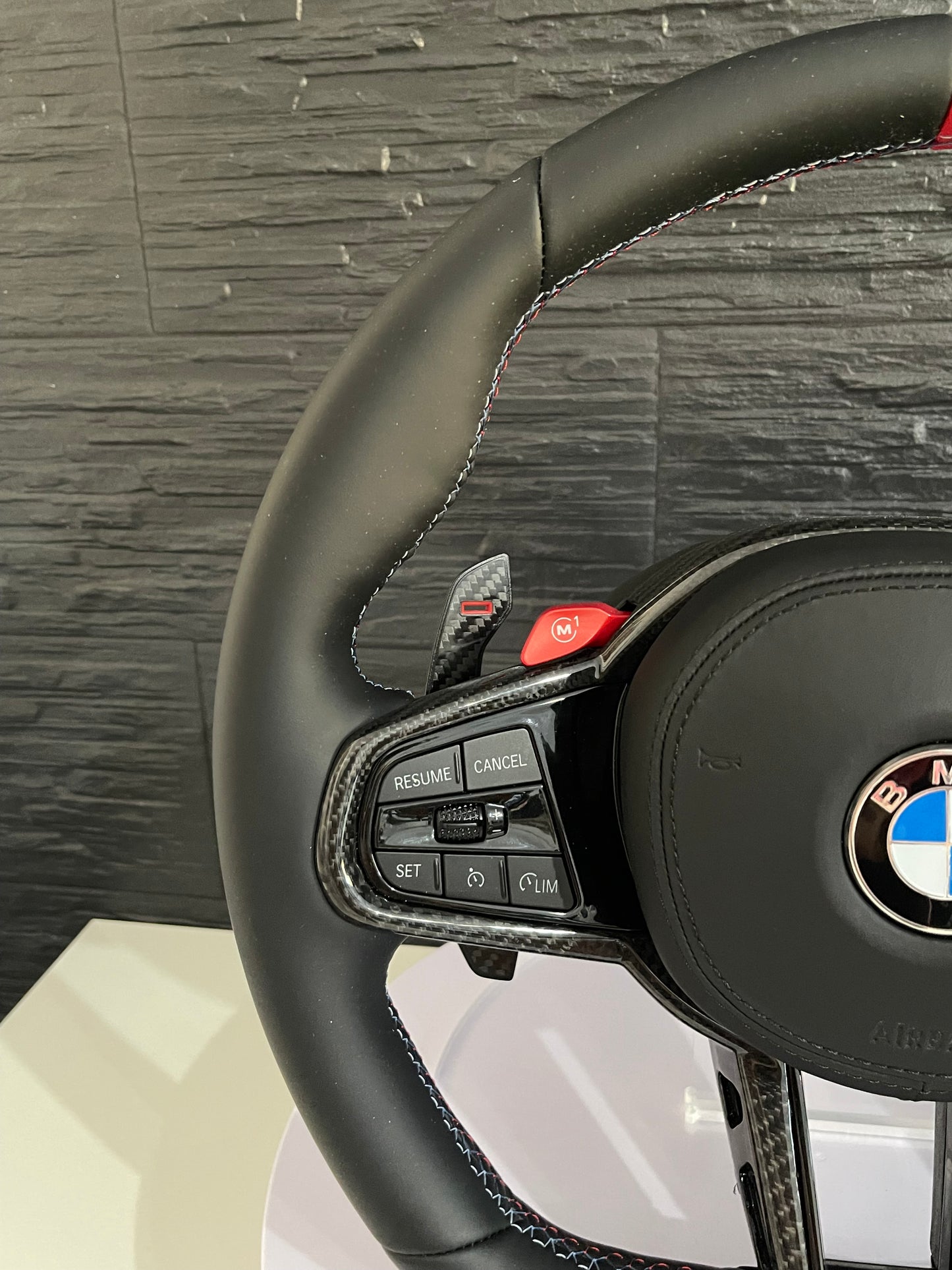 🏁 Volan Sport AT Performance – BMW Seria G – Piele naturală mată