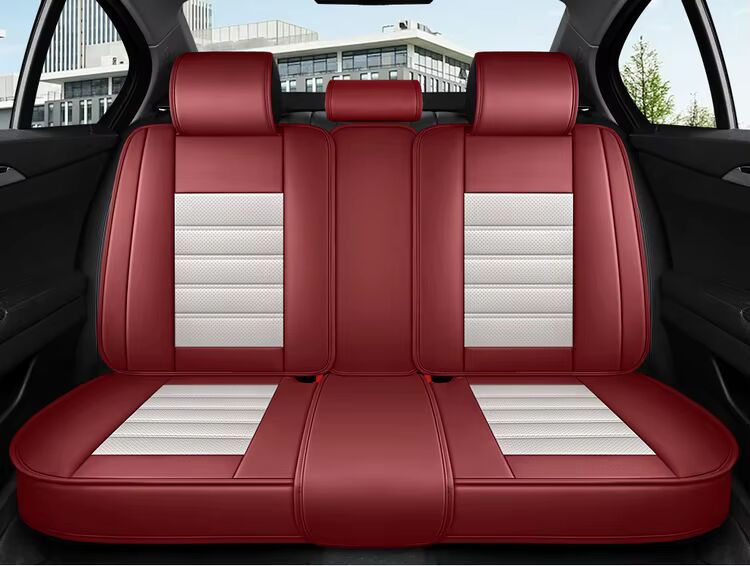 Huse auto Hyundai Star , Visiniu + Alb