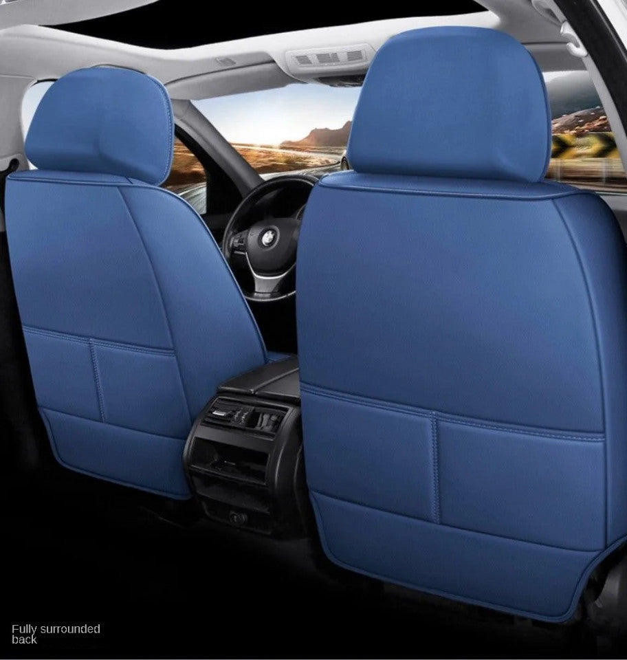 Huse auto SsangYong Elegance Albastru + Negru