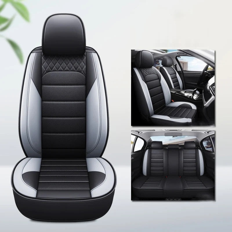 Huse auto Audi Diamond Negre + Gri