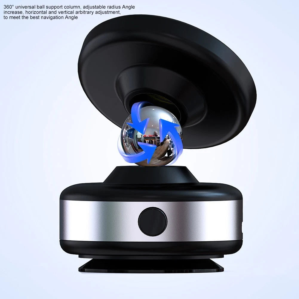 Suport Auto Magnetic cu Încărcare Wireless Rapidă 15W | Rotire 360° | Fixare Ultra-Puternică | Compatibil iPhone & Samsung