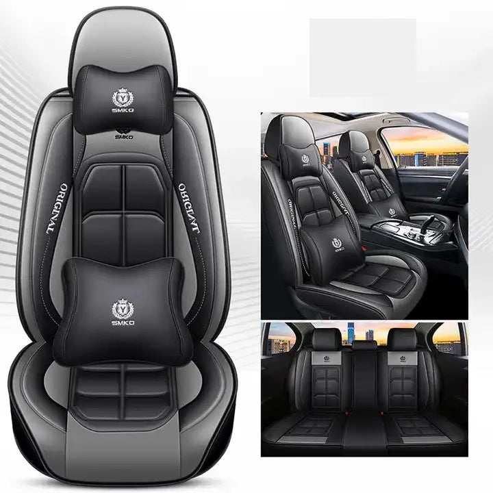 Huse auto Mazda Style Negru + Gri