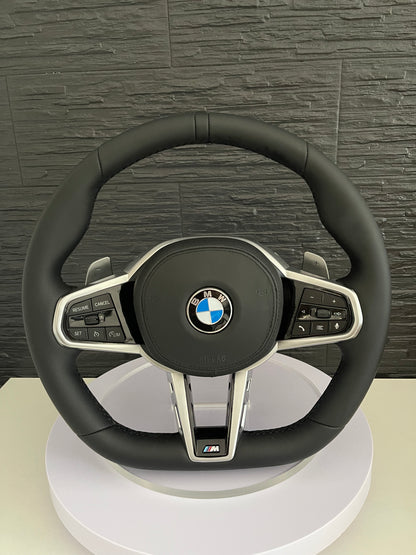 🏁 Volan Sport AT Performance – BMW Seria G –  Piele naturală