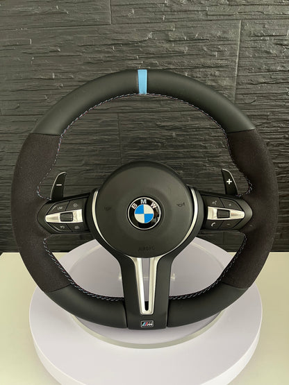 🏁 Volan Sport AT Performance – BMW Seria F , Alcantara + Piele