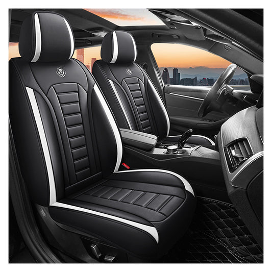 Huse auto Chrysler  Line Alb + Negru