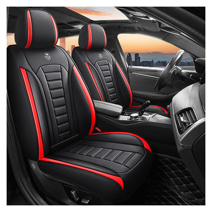 Huse auto Subaru Line Rosu + Negru