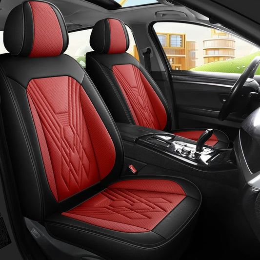 Huse auto Chevrolet Avatar Rosu + Negru
