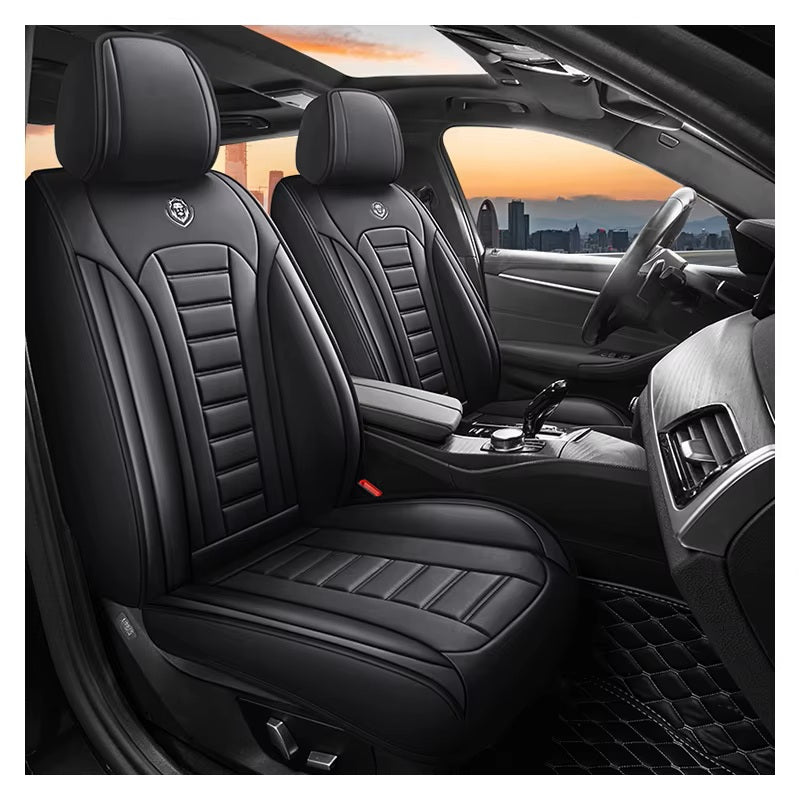 Huse auto Mazda Line Negre Complet