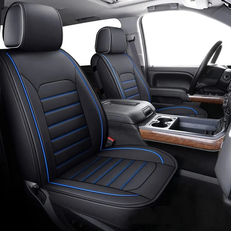 Huse auto Subaru Clasic Negre + Albastru/ Fara Pernute