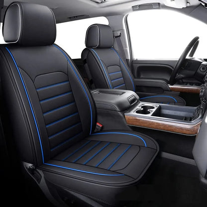 Huse auto Subaru Clasic Negre + Albastru/ Fara Pernute