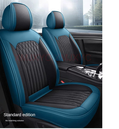 Huse auto Audi Exclusive , Albastru + Negru