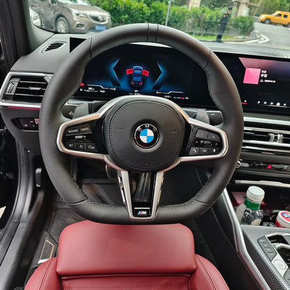 🏁 Volan Sport AT Performance – BMW Seria G –  Piele naturală