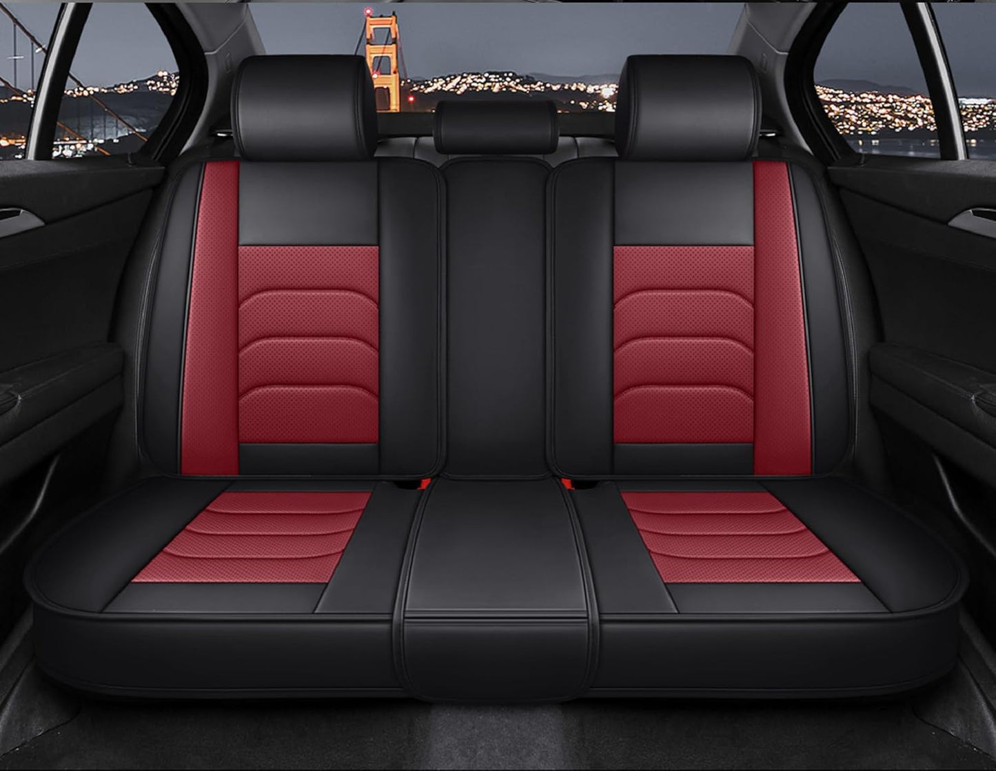 Huse auto Honda Star , Visiniu + Negru