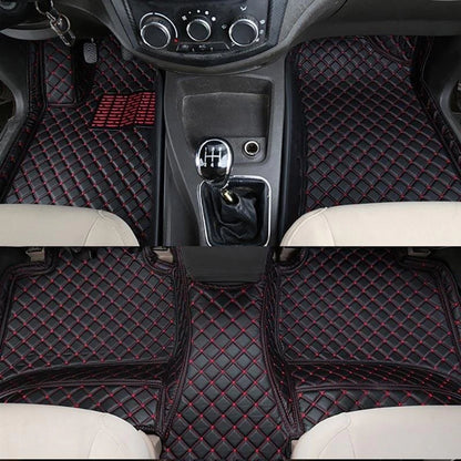 Covorase auto Jaguar XF negru + rosu