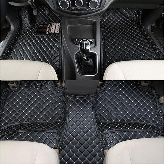 Covorase auto Premium Nissan Qashqai 2 (2016 - 2021) negru fir crem