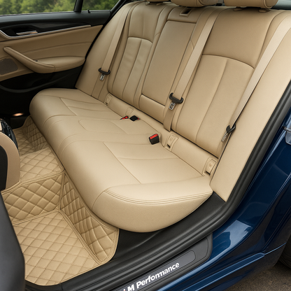 Covorase auto Premium BMW serie 5 G30 bej