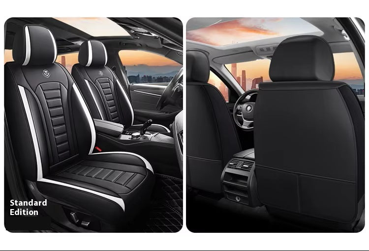 Huse auto Volkswagen Line Alb + Negru