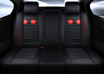 Huse auto Citroen Negru + Rosu
