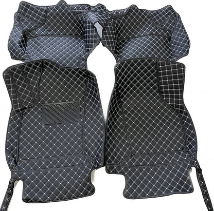 Covorase auto Premium Ford Focus 3, negru + crem