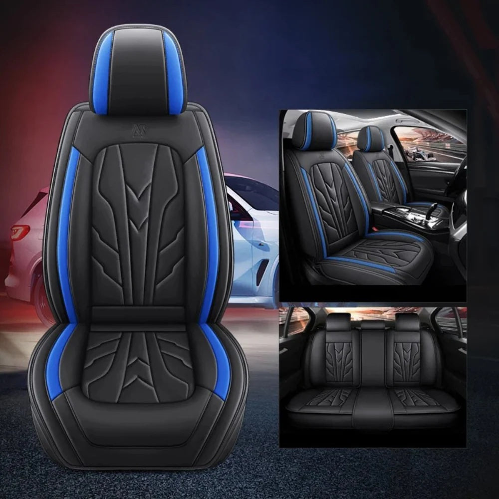 Huse auto Subaru Spider Albastru + Negru