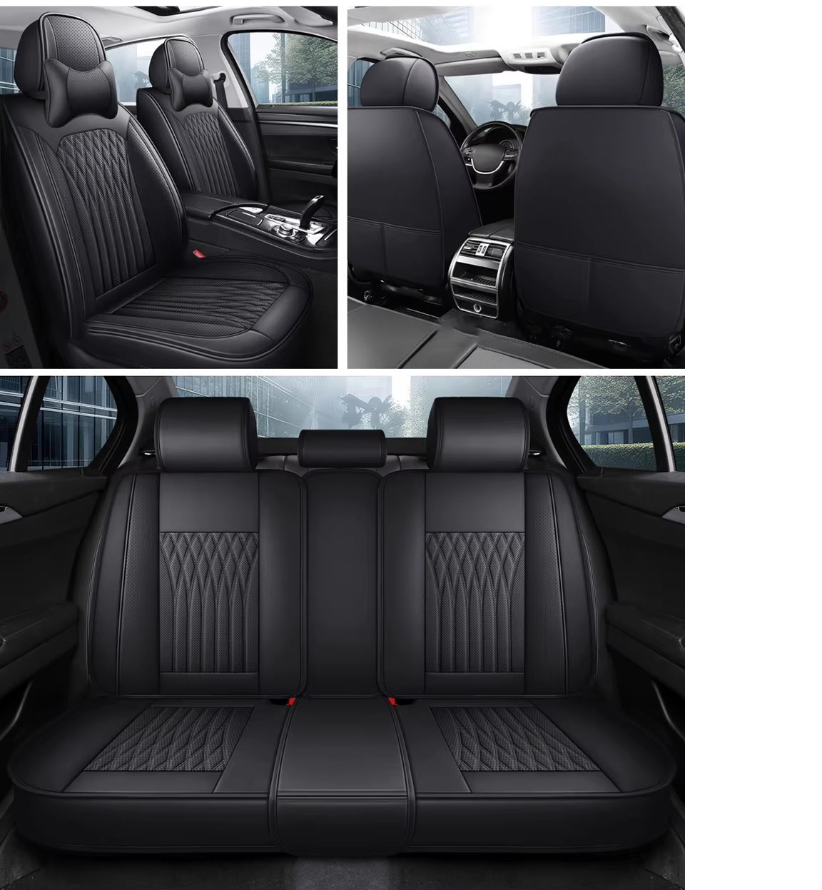 Huse auto Audi Exclusive , Negre Complet