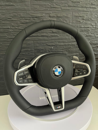 🏁 Volan Sport AT Performance – BMW Seria G –  Piele naturală