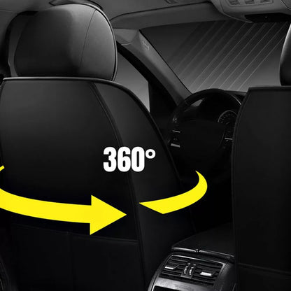 Huse auto Ford Avatar Rosu + Negru