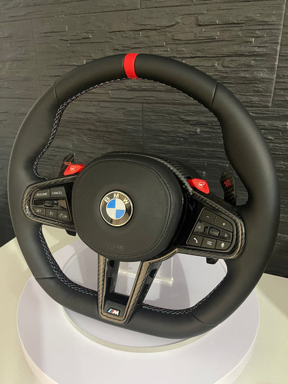 🏁 Volan Sport AT Performance – BMW Seria G –  Piele naturală mată