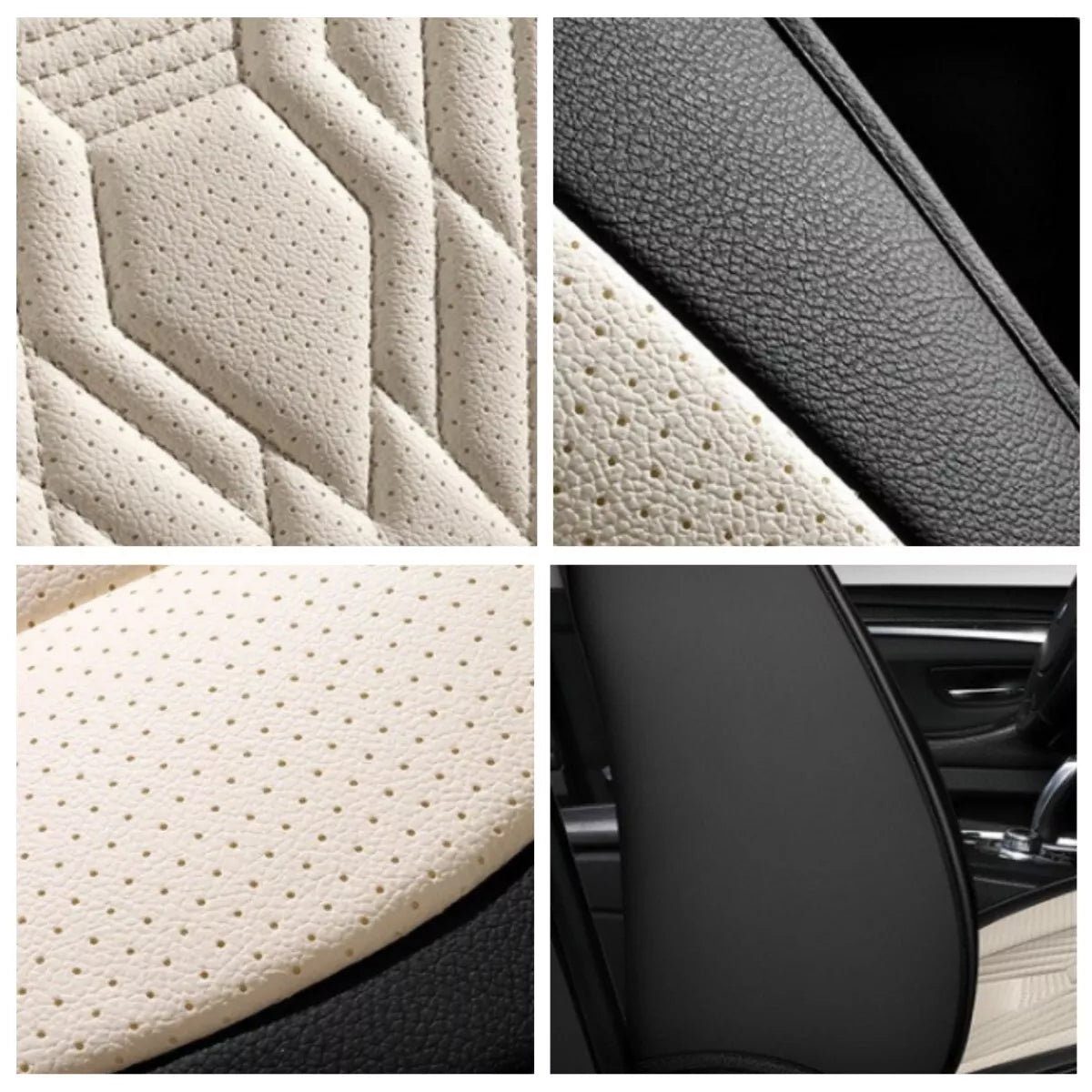 Huse auto Ford Avatar Rosu + Negru