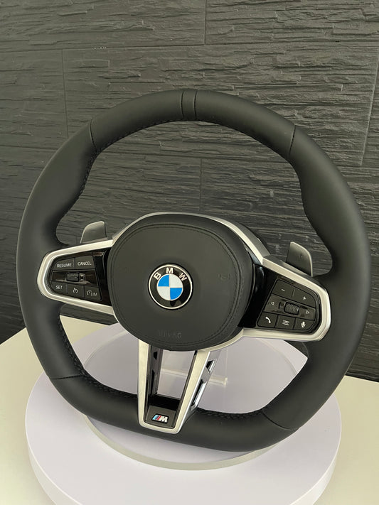 🏁 Volan Sport AT Performance – BMW Seria G –  Piele naturală