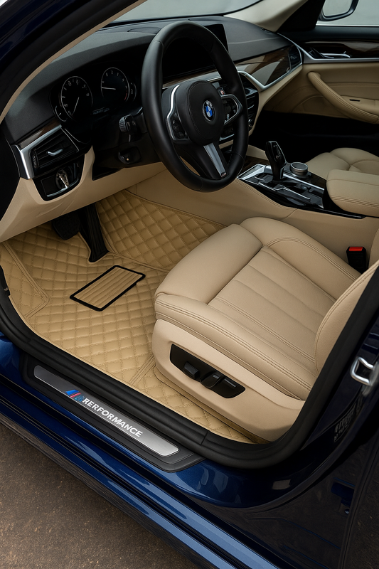 Covorase auto Premium BMW serie 5 G30 bej