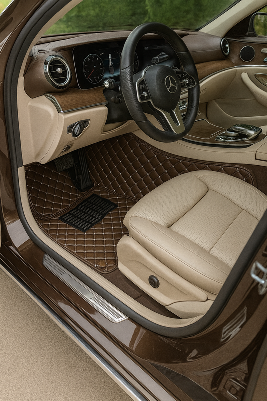 Covorase auto premium Mercedes E Class 2016-2022 maro (w213)