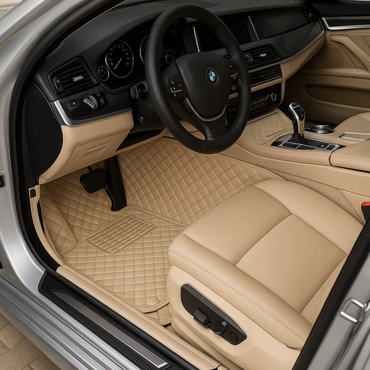Covorase auto premium BMW serie 5 F10 bej