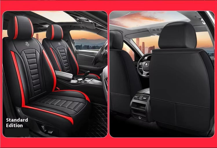 Huse auto Subaru Line Rosu + Negru