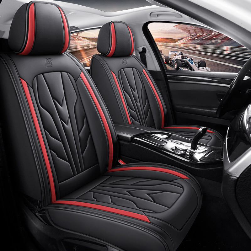 Huse auto Dacia Spider Negru + Rosu