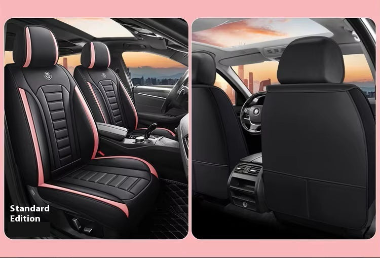 Huse auto Honda Line Roz + Negru