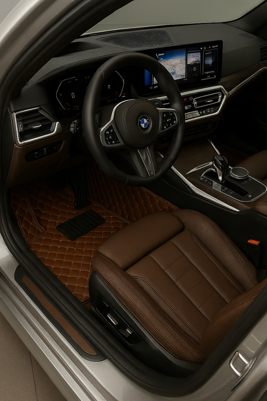 Covorase auto Premium BMW serie 3 2019 + maro
