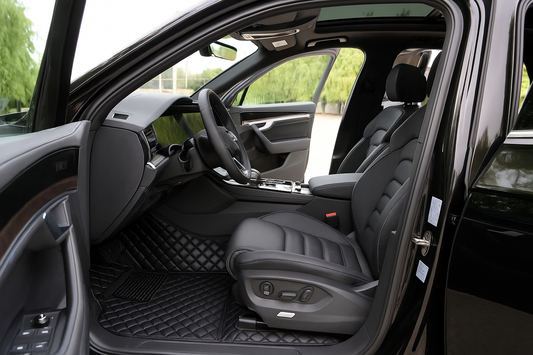 Covorase Auto Volkswagen Touareg 2019 + negru
