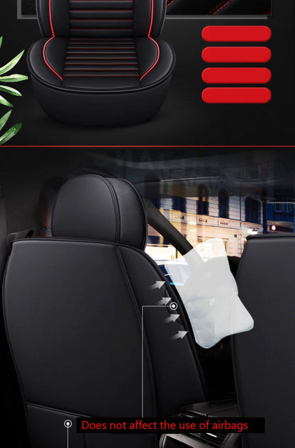 Huse auto BMW Luxury Negru + Galben /  Nu Include Pernute
