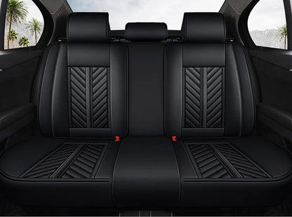 Huse auto Ford Luxury Negru Complet